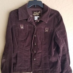 Courderoy jacket brown